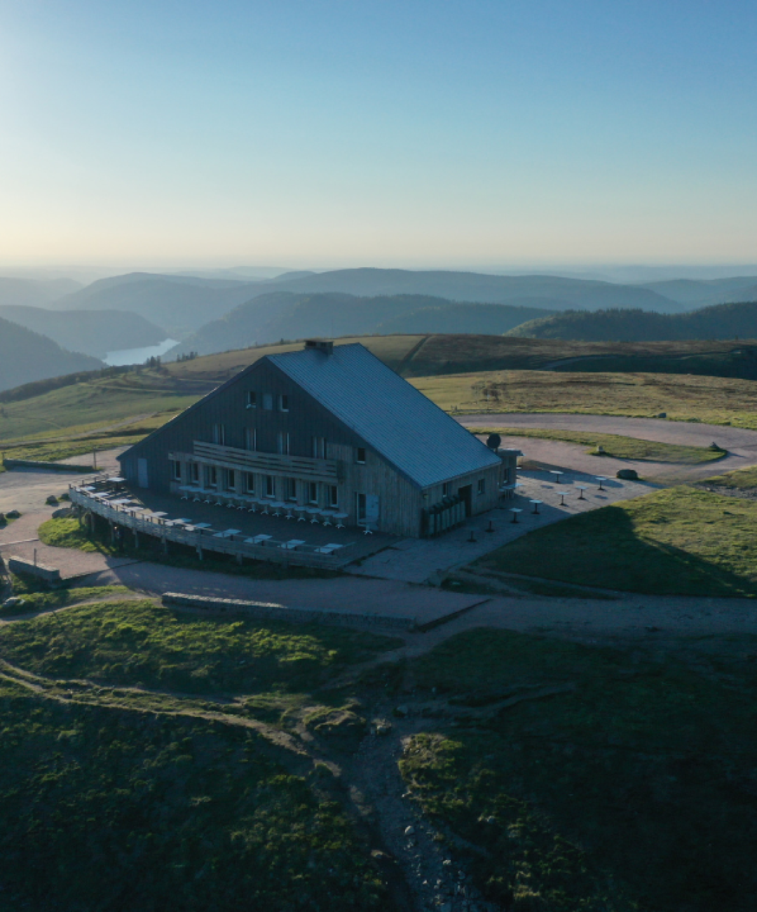 Batiment sans voitures